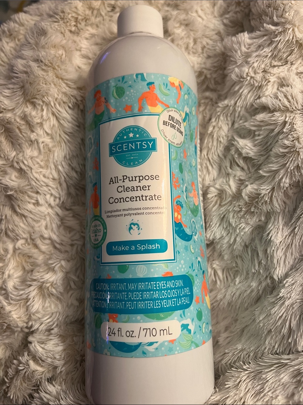 Scentsy Make a Splash All-Purpose Cleaner - Aqua & Orange